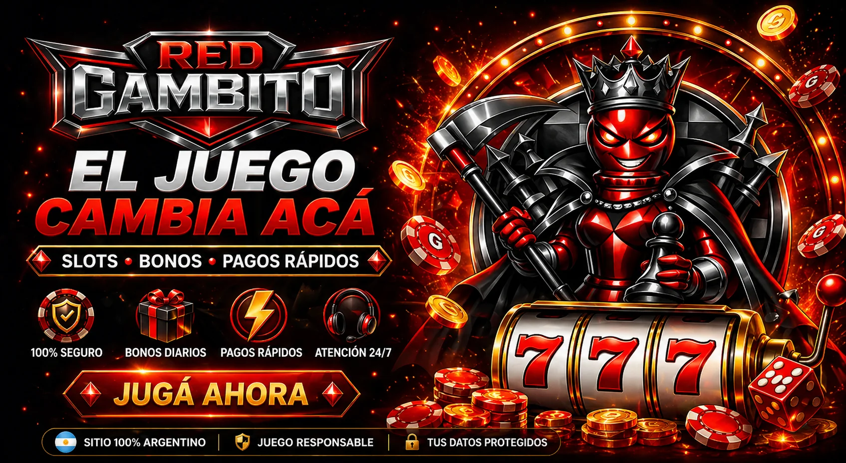 Red Gambito — hero